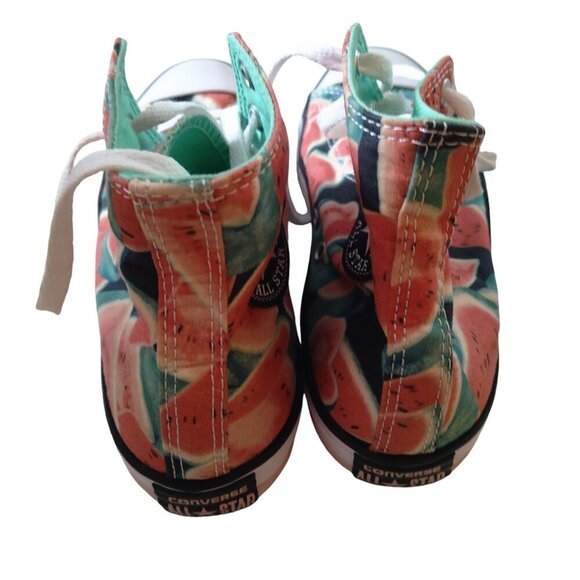 Converse All Star Junior Size 6 High Tops Watermelon Skateboard Lace Up - Picture 5 of 7